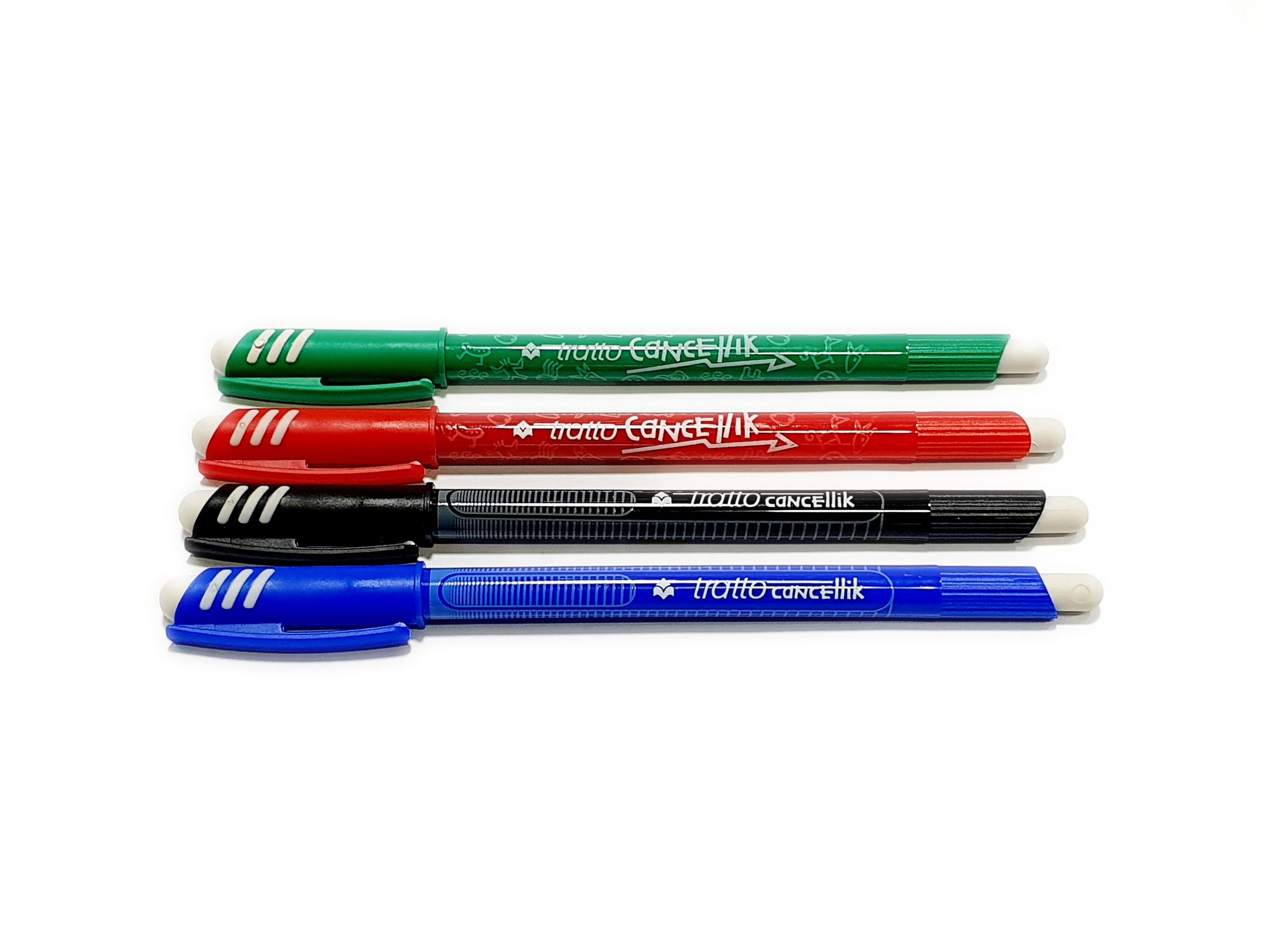 Tratto Cancellik - Rotulador Rojo, Paquete De 12 Unidades