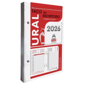 Taco calendario 2026