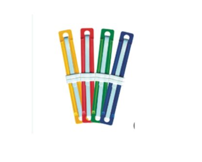 Acoclips de plástico, colores caja 50 und
