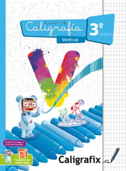 Cuaderno CALIGRAFIX 3° Básico - HORIZONTAL
