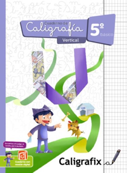 Cuaderno CALIGRAFIX 5° Básico - VERTICAL