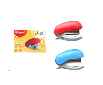 Corchetera mini plástico colores Cap. 12/15 hjs  MAPED