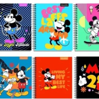 Cuaderno Universitario 100 hjs 7 mm PROARTE Mickey Niño