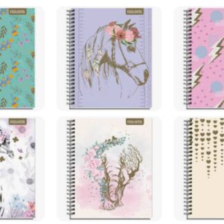 Cuaderno Universitario 100 hjs 7 mm PROARTE Trends Niña