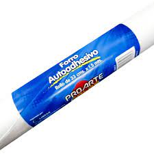 Forro autoadhesivo transparente 33 cm x 1,5 m