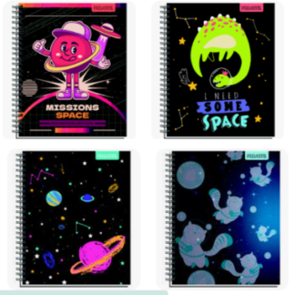 Cuaderno Universitario 100 hjs 7 mm PROARTE Trends Niño