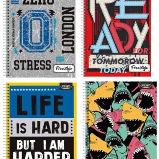 Cuaderno universitario 3 materias, 150 hjs Artel FreeStyle