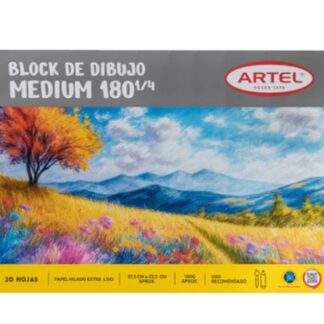 Block de Dibujo grande 180 1/4 ARTEL